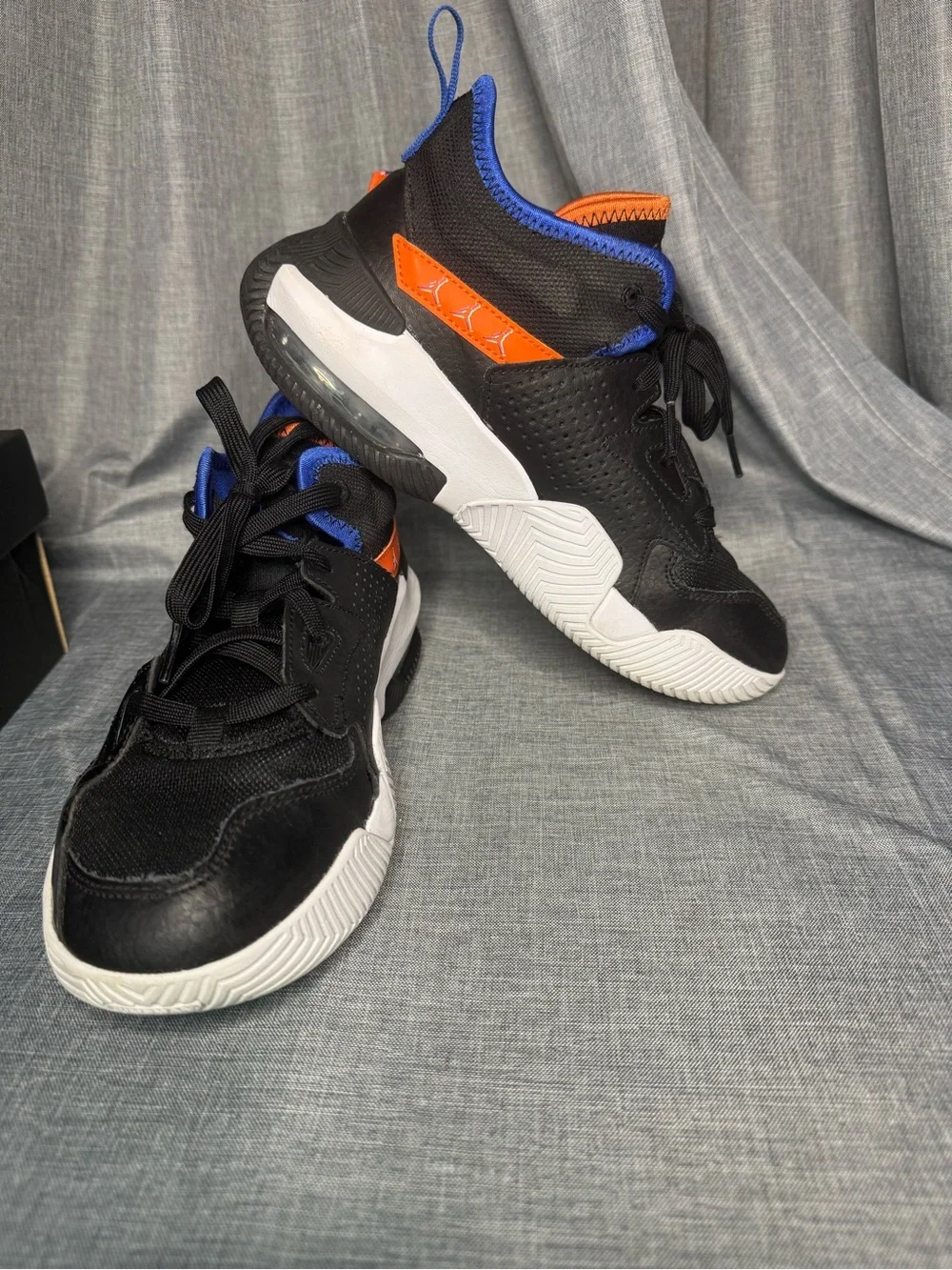 Nike Jordan Stay Loyal 2 GS Black Hyper Royal Bright Mandarin Youth 5.5Y